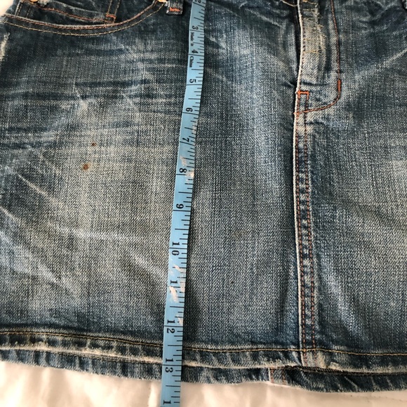 Marciano Mini Denim Skirt - Picture 6 of 7